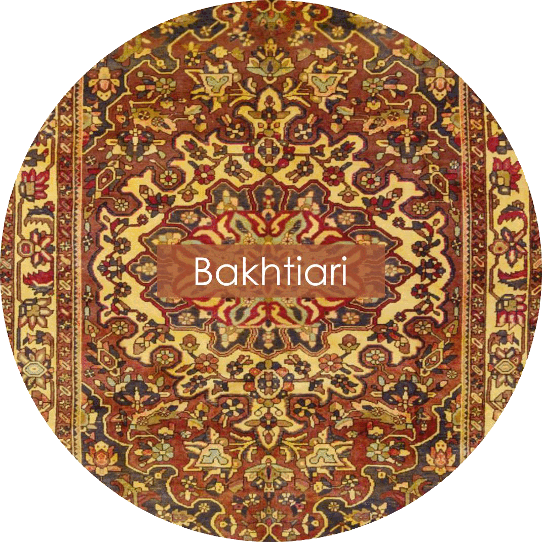 Bakhtiari Persian carpet