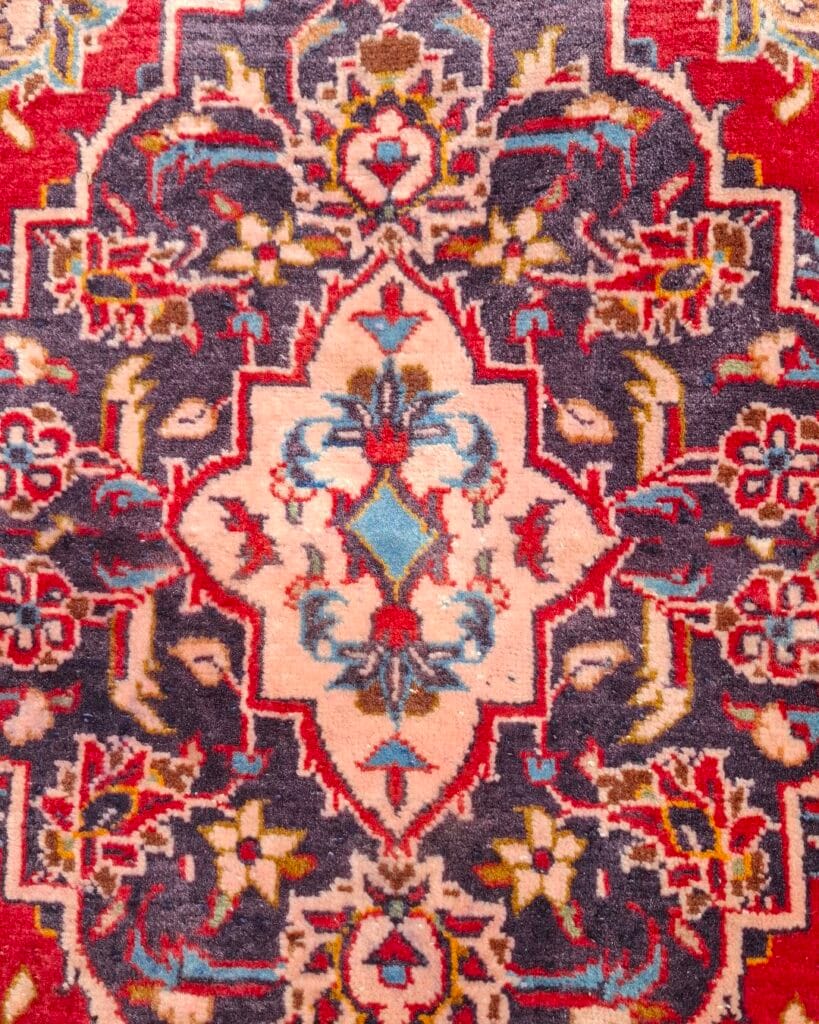 persian carpet soft red kashan medallion